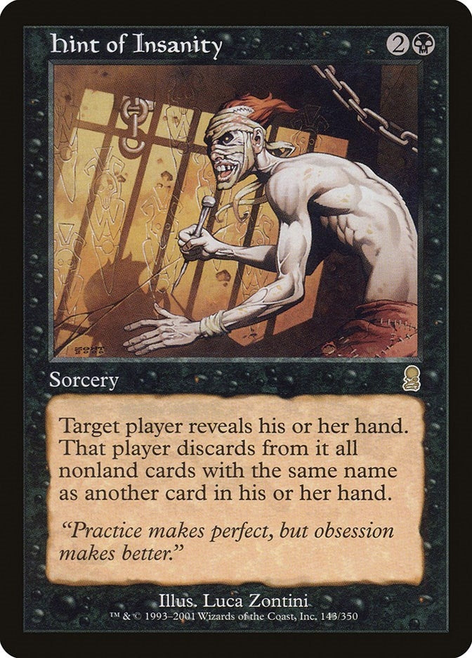 Image for Hint of Insanity (143) (Odyssey) - Magic: The Gathering