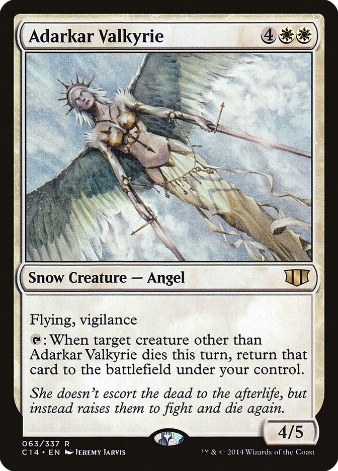 Image for Adarkar Valkyrie (63) (Commander 2014) - Magic: The Gathering