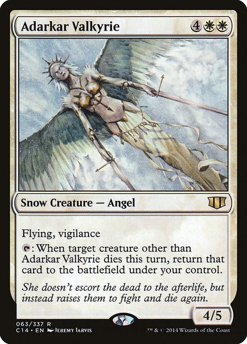 Image for Adarkar Valkyrie (63) (Commander 2014) - Magic: The Gathering