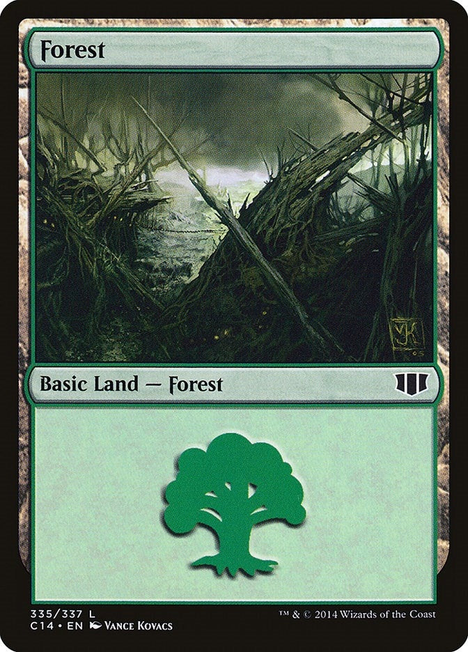 Image for Forest (335) (335) (Commander 2014) - Magic: The Gathering