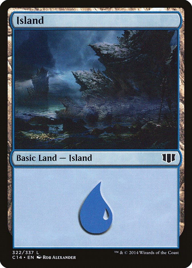 Image for Island (322) (322) (Commander 2014) - Magic: The Gathering