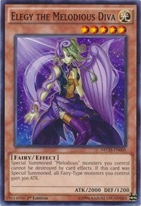 Image for Elegy the Melodious Diva (NECH-EN006) (NECH) - YuGiOh