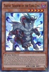 Image for Taotie, Shadow of the Yang Zing (NECH-EN031) (NECH) - YuGiOh