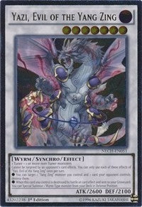 Image for Yazi, Evil of the Yang Zing (UTR) (NECH-EN051) (NECH) - YuGiOh