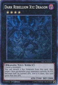 Dark Rebellion Xyz Dragon (Ghost Rare) (NECH-EN053) (NECH)