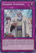 Image for Solemn Scolding (NECH-EN079) (NECH) - YuGiOh