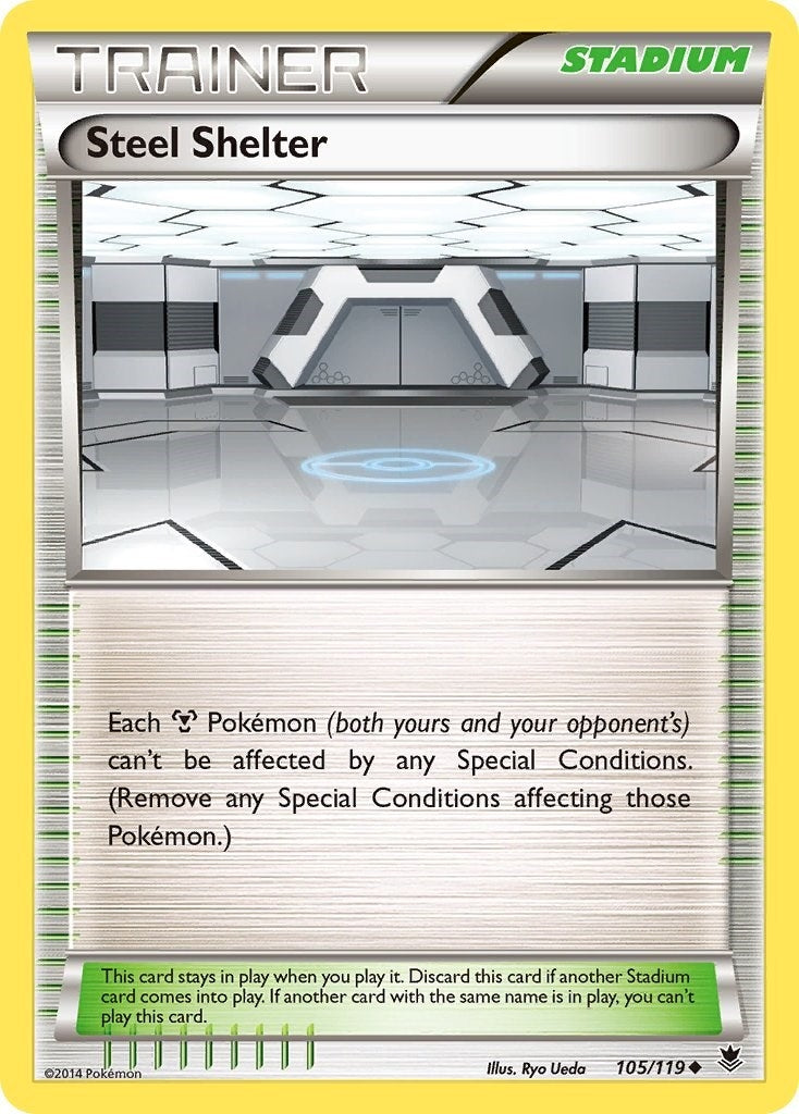 Image for Steel Shelter (105/119) (PHF) - Pokemon