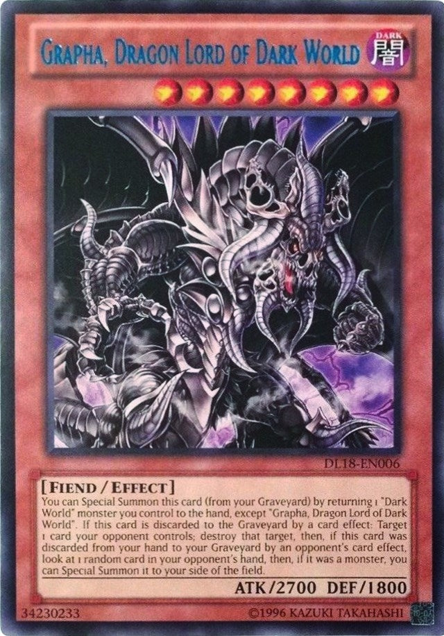 Image for Grapha, Dragon Lord of Dark World (Blue) (DL18-EN006) (DL) - YuGiOh