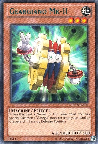 Image for Geargiano Mk-II (Green) (DL18-EN007) (DL) - YuGiOh