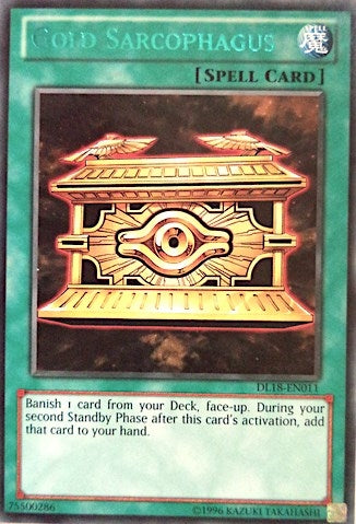 Image for Gold Sarcophagus (Green) (DL18-EN011) (DL) - YuGiOh