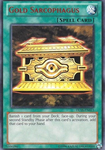 Image for Gold Sarcophagus (Red) (DL18-EN011) (DL) - YuGiOh