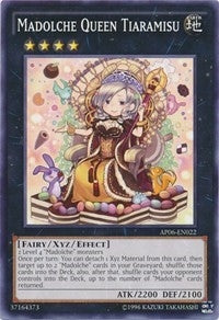 Image for Madolche Queen Tiaramisu (AP06-EN022) (AP06) - YuGiOh