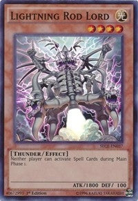 Image for Lightning Rod Lord (SECE-EN037) (SECE) - YuGiOh