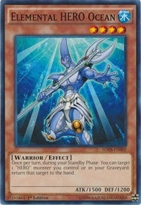 Image for Elemental HERO Ocean (SDHS-EN002) (SDHS) - YuGiOh