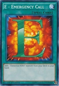 Image for E - Emergency Call (SDHS-EN029) (SDHS) - YuGiOh