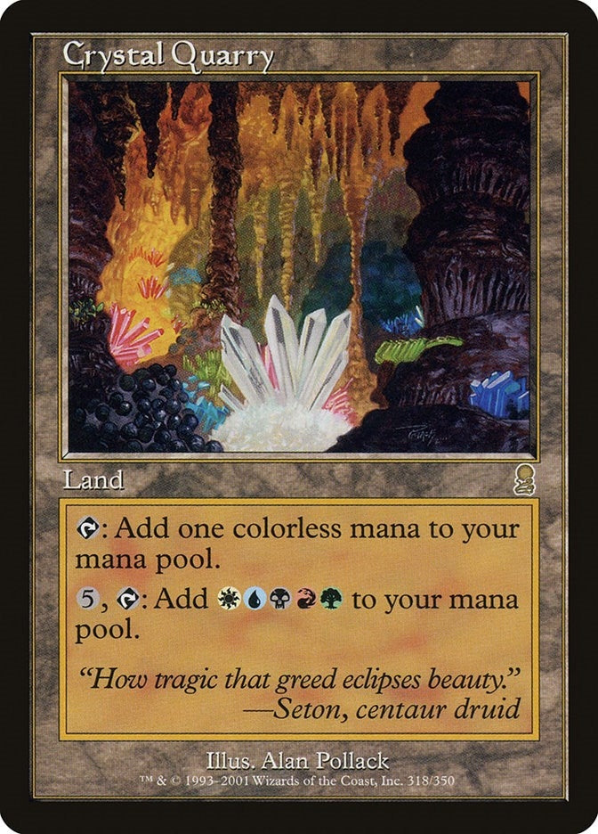 Image for Crystal Quarry (318) (Odyssey) - Magic: The Gathering
