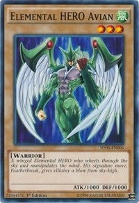 Image for Elemental HERO Avian (SDHS-EN006) (SDHS) - YuGiOh