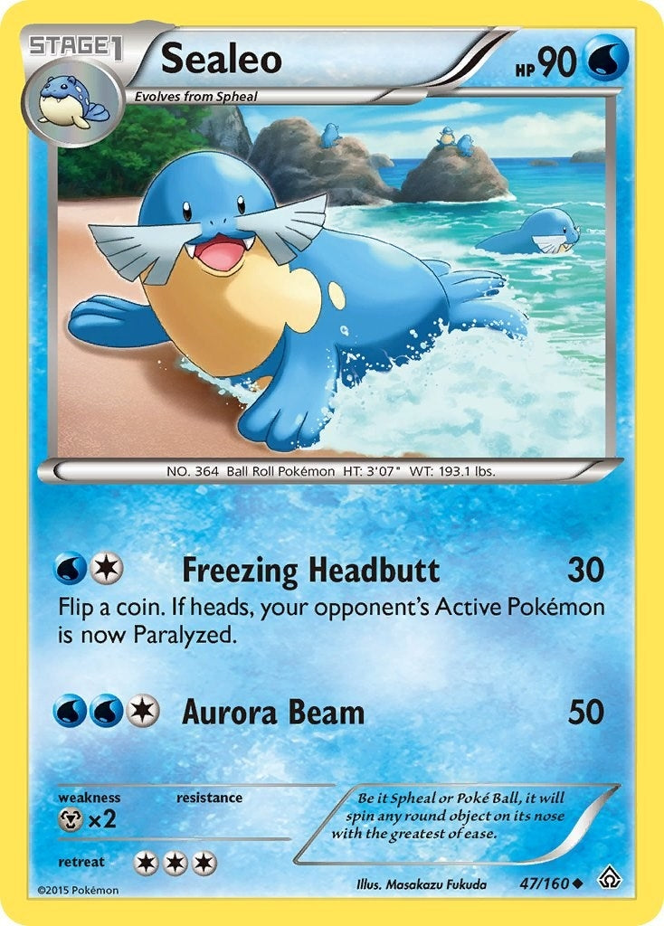 Image for Sealeo (47/160) (PRC) - Pokemon