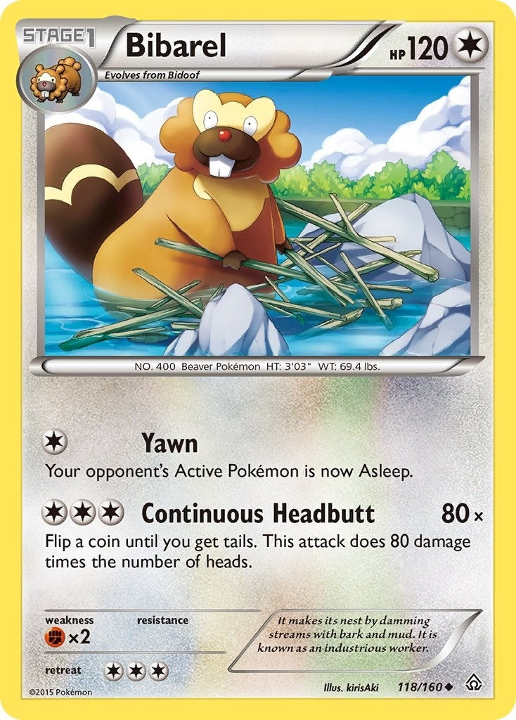 Image for Bibarel (118/160) (PRC) - Pokemon