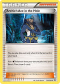 Image for Archie's Ace in the Hole (124/160) (PRC) - Pokemon