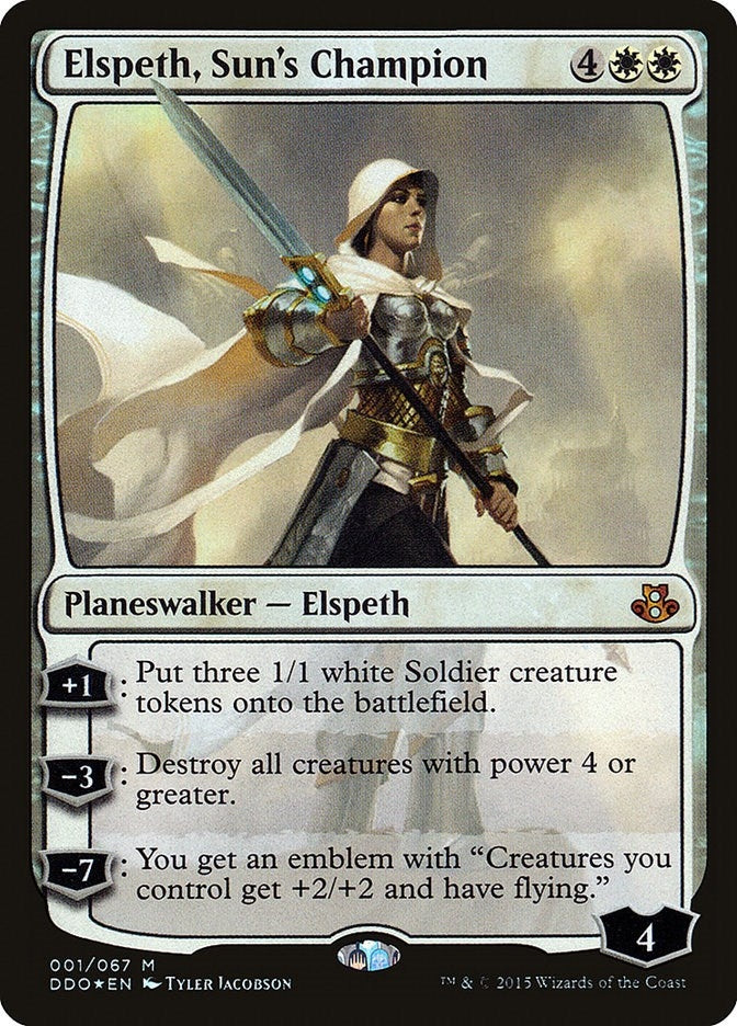 Image for Elspeth, Sun's Champion (1) (Elspeth vs. Kiora) - Magic: The Gathering