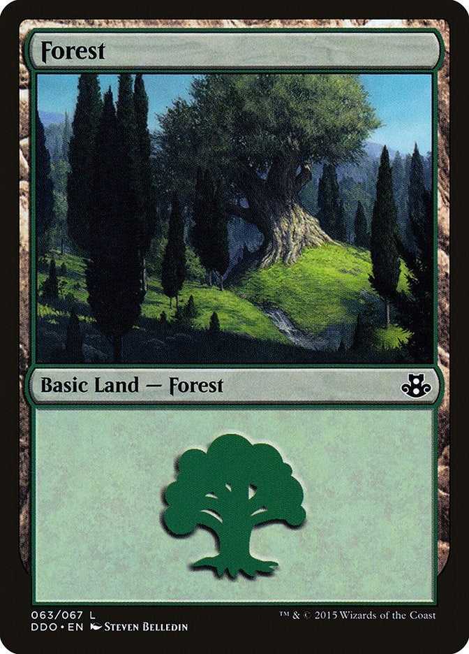 Image for Forest (063) (63) (Elspeth vs. Kiora) - Magic: The Gathering