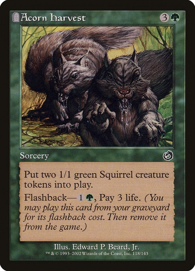 Image for Acorn Harvest (118) (Torment) - Magic: The Gathering