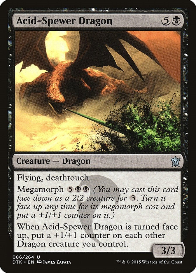 Image for Acid-Spewer Dragon (86) (Dragons of Tarkir) - Magic: The Gathering
