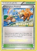 Image for Champions Festival - BW95 (Worlds 13) [Semi-Finalist] (BW95) (PR) - Pokemon