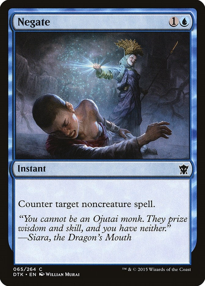 Image for Negate (65) (Dragons of Tarkir) - Magic: The Gathering