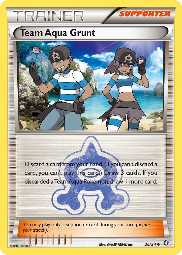Image for Team Aqua Grunt (26/34) (DCR) - Pokemon