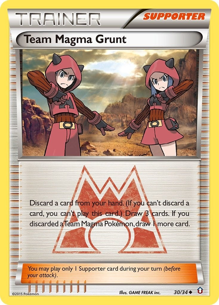 Image for Team Magma Grunt (30/34) (DCR) - Pokemon