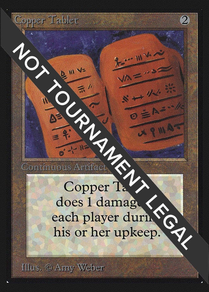 Image for Copper Tablet (IE) (International Edition) - Magic: The Gathering