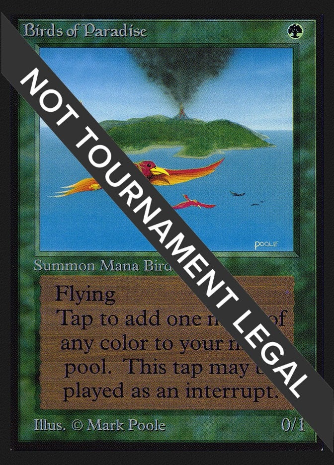 Image for Birds of Paradise (CE) (Collector's Edition) - Magic: The Gathering