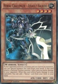Image for Heroic Challenger - Assault Halberd (WSUP-EN016) (WSUP) - YuGiOh