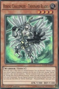 Image for Heroic Challenger - Thousand Blades (WSUP-EN017) (WSUP) - YuGiOh