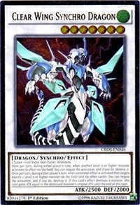 Image for Clear Wing Synchro Dragon (UTR) (CROS-EN046) (CROS) - YuGiOh