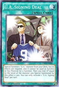Image for U.A. Signing Deal (CROS-EN088) (CROS) - YuGiOh