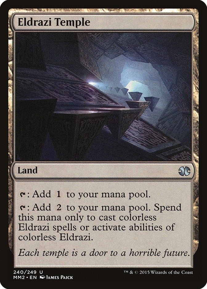Image for Eldrazi Temple (240) (Modern Masters 2015) - Magic: The Gathering