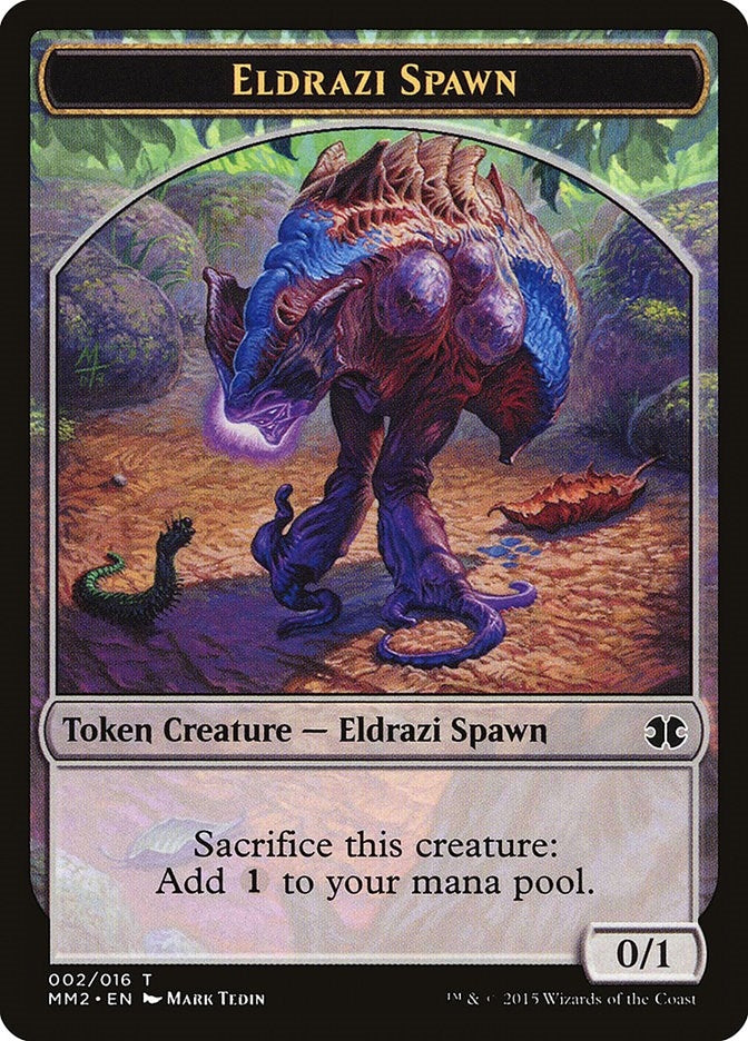 Image for Eldrazi Spawn Token (002) (2) (Modern Masters 2015) - Magic: The Gathering