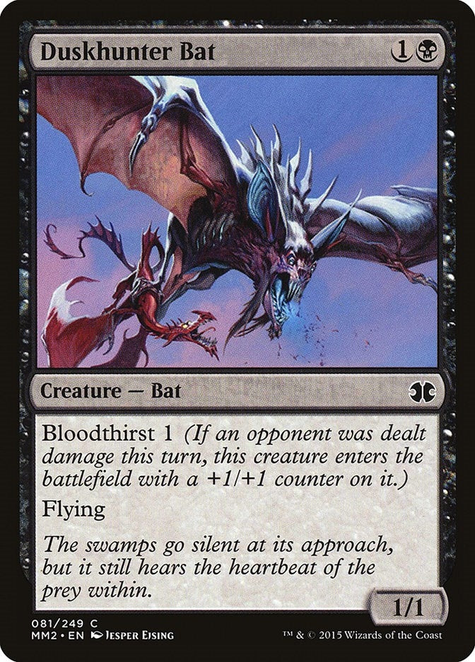 Image for Duskhunter Bat (81) (Modern Masters 2015) - Magic: The Gathering