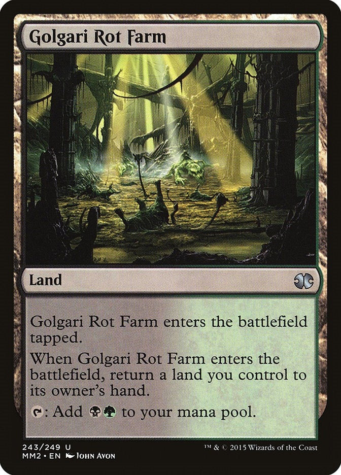 Image for Golgari Rot Farm (243) (Modern Masters 2015) - Magic: The Gathering