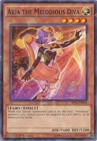 Image for Aria the Melodious Diva (Shatterfoil) (SP15-EN018) (SP15) - YuGiOh